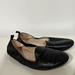 Black Coke Haan ballet flats